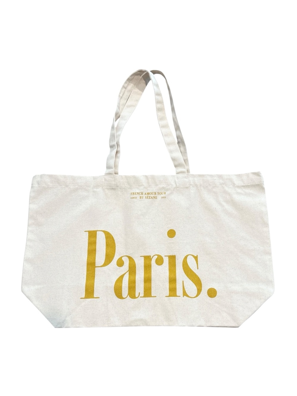 NEW Sézane Paris x Austin Texas Pop-Up Limited Edition Canvas Tote Bag